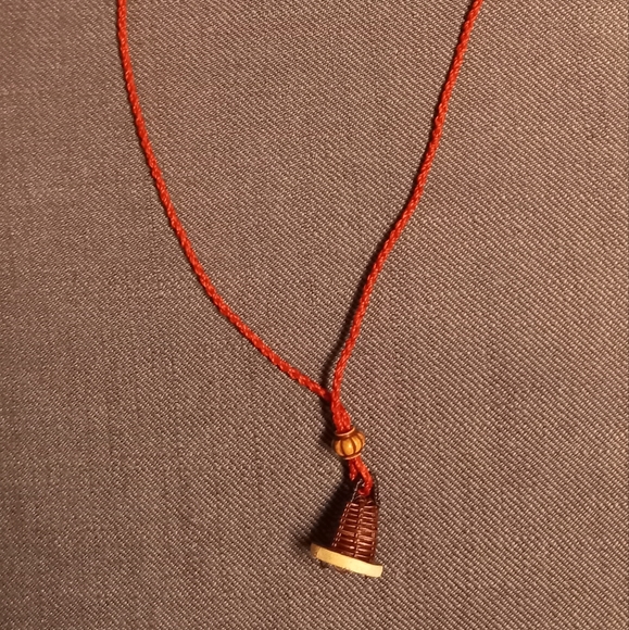EXCLUSIVE Handmade accessory for neck,wrist and ankle,replica African instrument - Picture 3 of 12